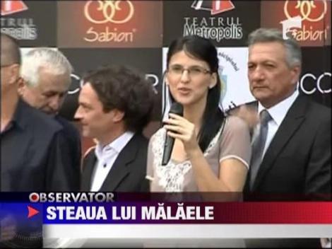 Horatiu Malaele primeste o stea pe Aleea Celebritatilor