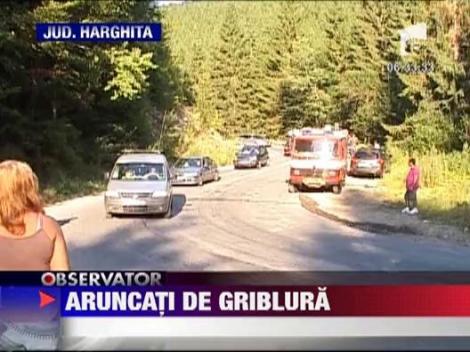 Accident cu 5 victime in Harghita