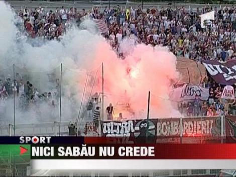 Nici antrenorul Sabau nu crede ca seful Copos vinde Rapidul