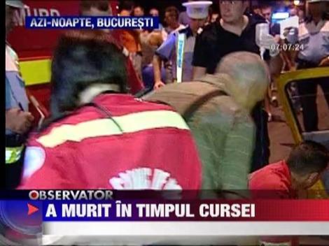 Infarct: Ultima cursa, pentru un taximetrist. Pasagerul a scapat