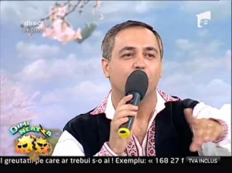 Nicolae Datcu ii imita perfect pe Benone Sinulescu si Irina Loghin