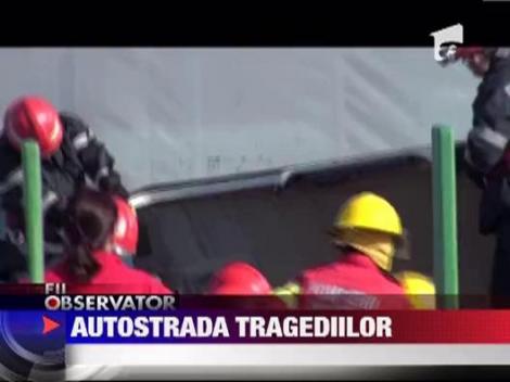Tragedie pe Autostrada Soarelui