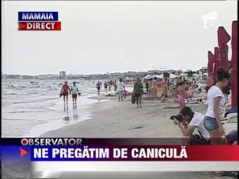 Cod galben de canicula in vestul, estul si sudul tarii