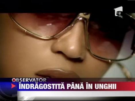 Beyonce, indragostita... "pana in varful unghiilor". La propriu!
