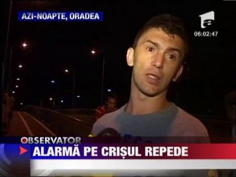 Alerta pe Crisul Repede: Pompierii, in cautarea unei tinere dupa ce au scos cadavrul unui baietel
