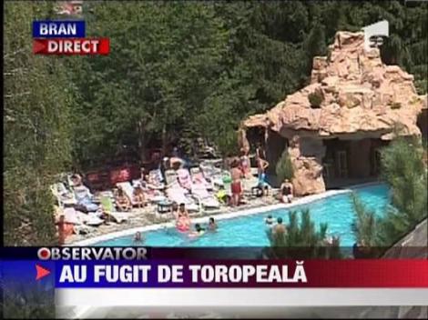 Bucurestenii fug de canicula: Trafic aglomerat pe DN 1 spre Brasov