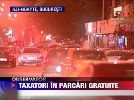 Descindere in Centrul Vechi al Bucurestiului: Politistii, pe urmele "parcagiilor"