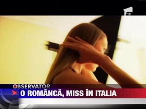 O romanca, miss in Italia