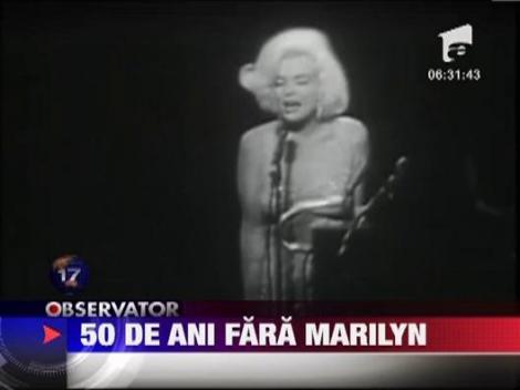 50 de ani de la disparitia lui Marilyn Monroe