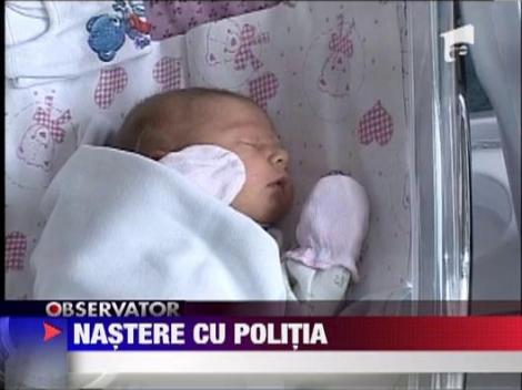 O tanara jurnalista a nascut cu ajutorul politiei,  la Brasov