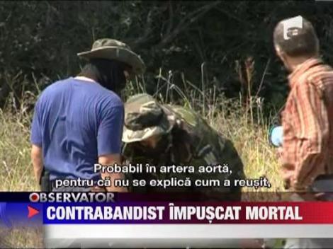 Contrabandist de tigari impuscat mortal