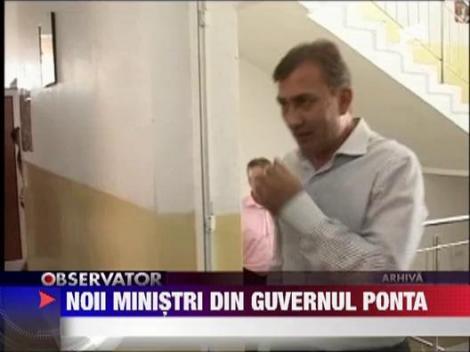 Noii ministrii din Guvernul Ponta