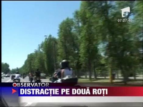 Distractie pe doua roti la Buzau