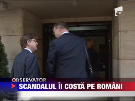 Mugur Isarescu: Pe pietele financiare, "gura bate fundul"