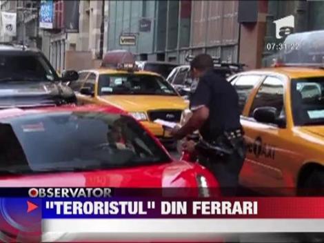SUA: Un tanar posesor de Ferrari a fost incatusat ca un terorist, dupa ce a refuzat sa plateasca o amenda