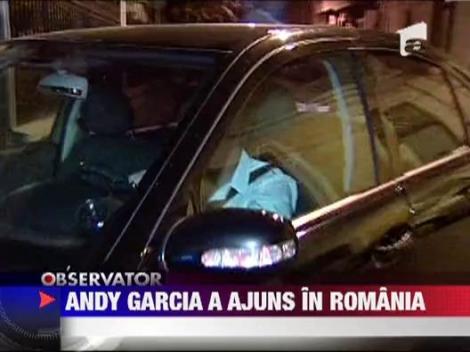 Andy Garcia a ajuns in Romania