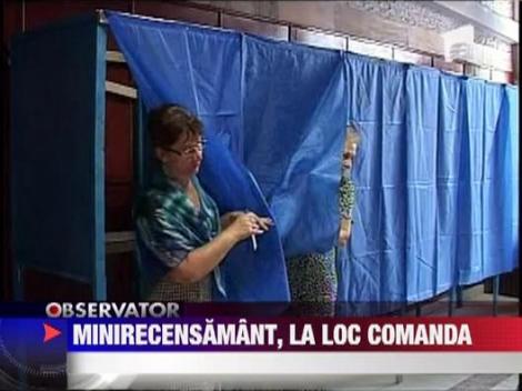 Victor Ponta: "Nu mai facem mini-recensamant"