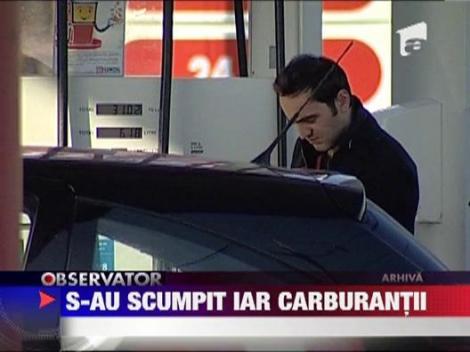 Carburantii s-au scumpit din nou