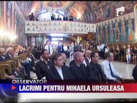 Lacrimi pentru Mihaela Ursuleasa