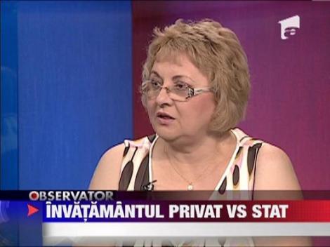 Invatamantul privat vs. stat