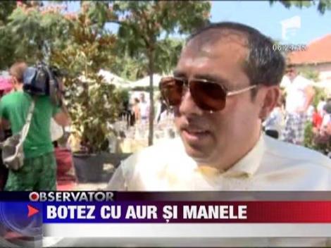 Botez cu aur si manele la Timisoara