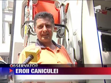 Medicii de pe ambulante, eroii caniculei