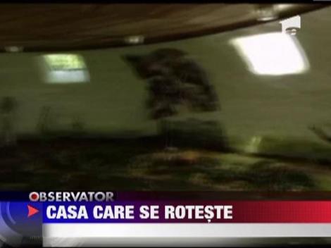 Un ceh a construit casa care se roteste dupa Soare si intra in pamant