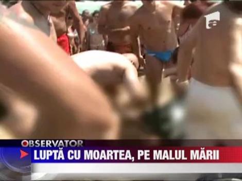 Lupta cu moartea, pe malul marii