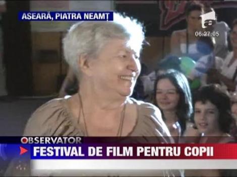 La Piatra Neamt are loc un festival de film pentru copii
