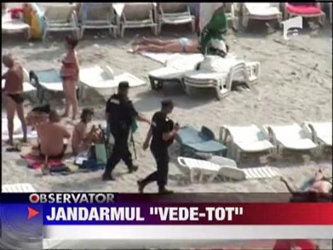 Jandarmi deghizati in turisti pe litoral