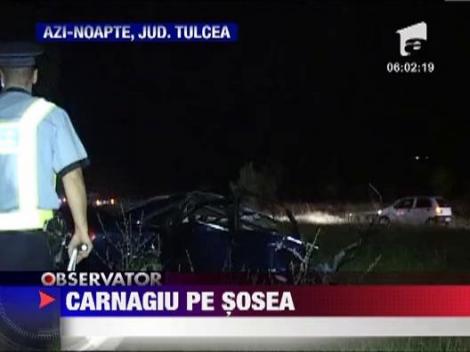 Accident teribil in judetul Tulcea. Sapte morti si opt raniti grav