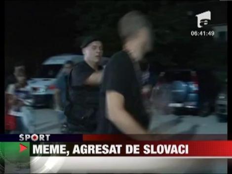 Mihai Stoica, agresat de fanii slovaci in parcarea stadionului