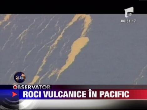 Un grup de roci vulcanice, identificat in Oceanul Pacific