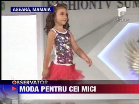 Mamaia: Prichindeii au prezentat colectia de primavara-vara a anului 2013!