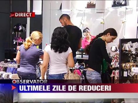 Ultimele zile de reduceri in magazinele cu haine