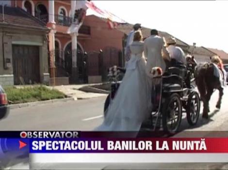 Nunta de sute de mii de euro in Caras-Severin: Afla cat a costat rochia miresei!