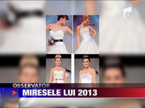 Propunerile designerilor francezi pentru miresele lui 2013