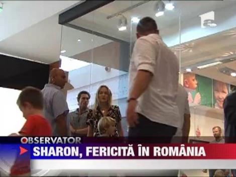 Sharon Stone, o diva fericita alaturi de iubit si copii