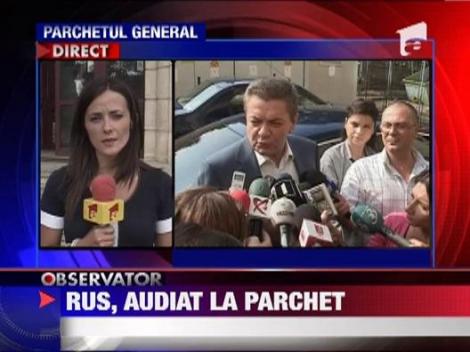 Fostul ministrul de Interne, Ioan Rus, audiat ca martor in dosarul listelor electorale