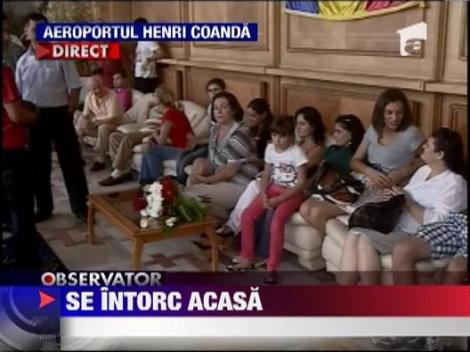 Sportivii romani care au participat la JO de la Londra se intorc in tara