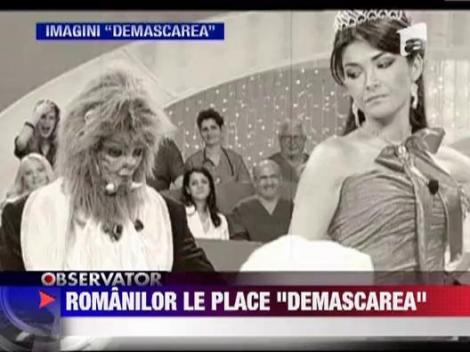 Demascarea, pe prima pozitie in clasamentul audientelor