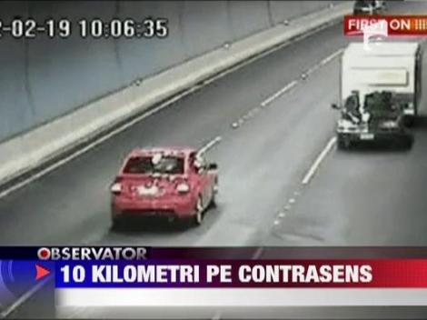 Un australian de 80 de ani a condus 10 kilometri pe contrasens