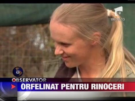 VIDEO! S-a deschis primul orfelinat pentru... rinoceri!
