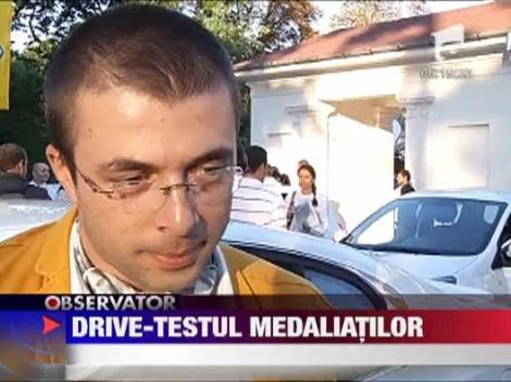 Sportivii romani medaliati la Jocurile Olimpice si-au primit autoturismele