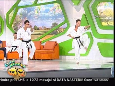 Demonstratie de karate la "DimiNeatza"