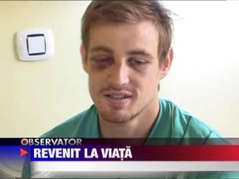 Fundasul Otelului Galati, Cristian Sarghi, a dat primele declaratii dupa accidentare