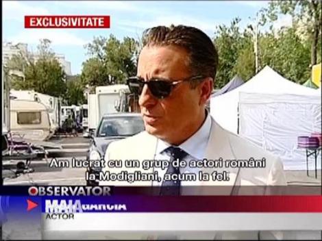 Andy Garcia a sosit in Romania! Vezi ce crede despre Maia Morgenstern!
