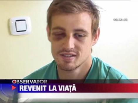 Fundasul Otelului Galati, Cristian Sarghi, a dat primele declaratii dupa accidentare