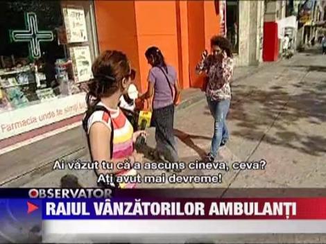 CAMERA ASCUNSA: Centrul Capitalei, raiul comerciantilor ambulanti