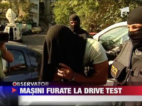 Un jandarm si un infractor cu experienta furau masini la drive test